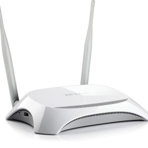 3G/4G Wi-Fi N TP-LINK Router, «TL-MR3420», 300Mbit, USB2.0 for Modem, 2x5dBi Antennas