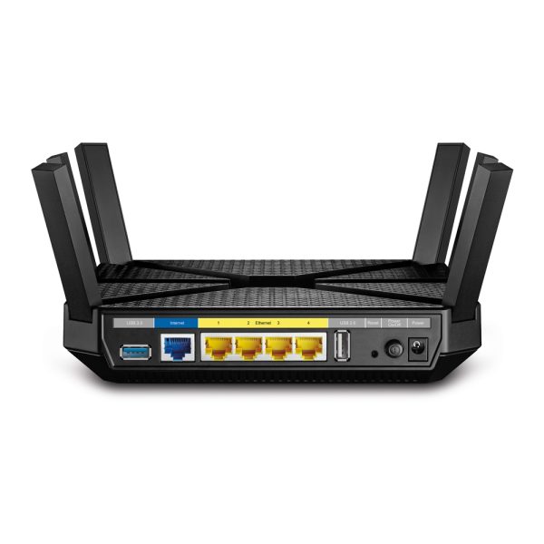 Wi-Fi AC Tri-Band TP-LINK Router, "Archer C4000", 4000Mbps, MU-MIMO, Gbit Ports, USB3.0, USB2.0