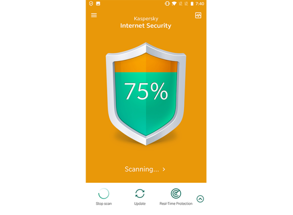Kaspersky Internet Security for Android Card
