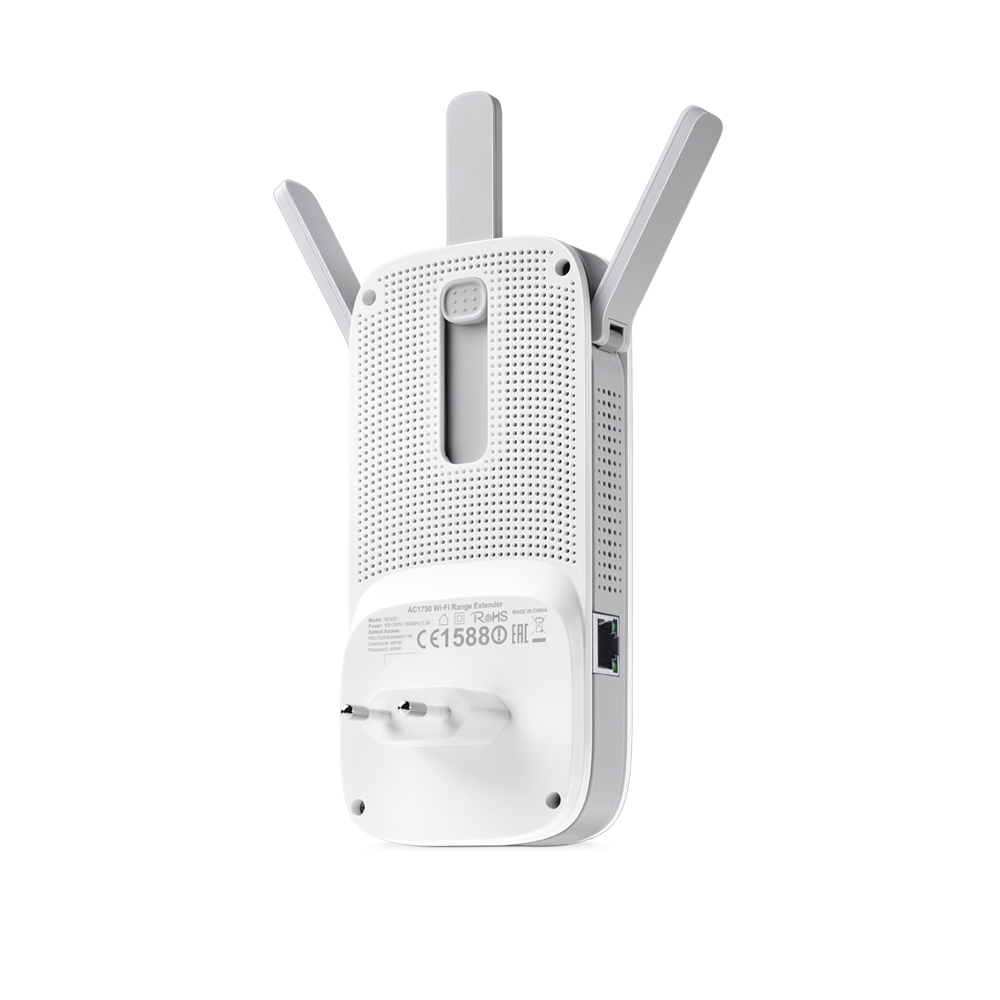 Усилитель сети TP-LINK RE450 / AC1750 Dual Band / Wi-Fi5 / 1 Gigabit Lan Port / 3 external antennas — изображение 3