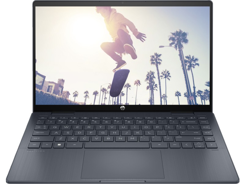 Ноутбук 14.0” HP Pavilion x360 (14-ek2007ci)/ TouchScreen/ Intel Core 3 100U/ 8GB/ 512GB SSD/ Space Blue