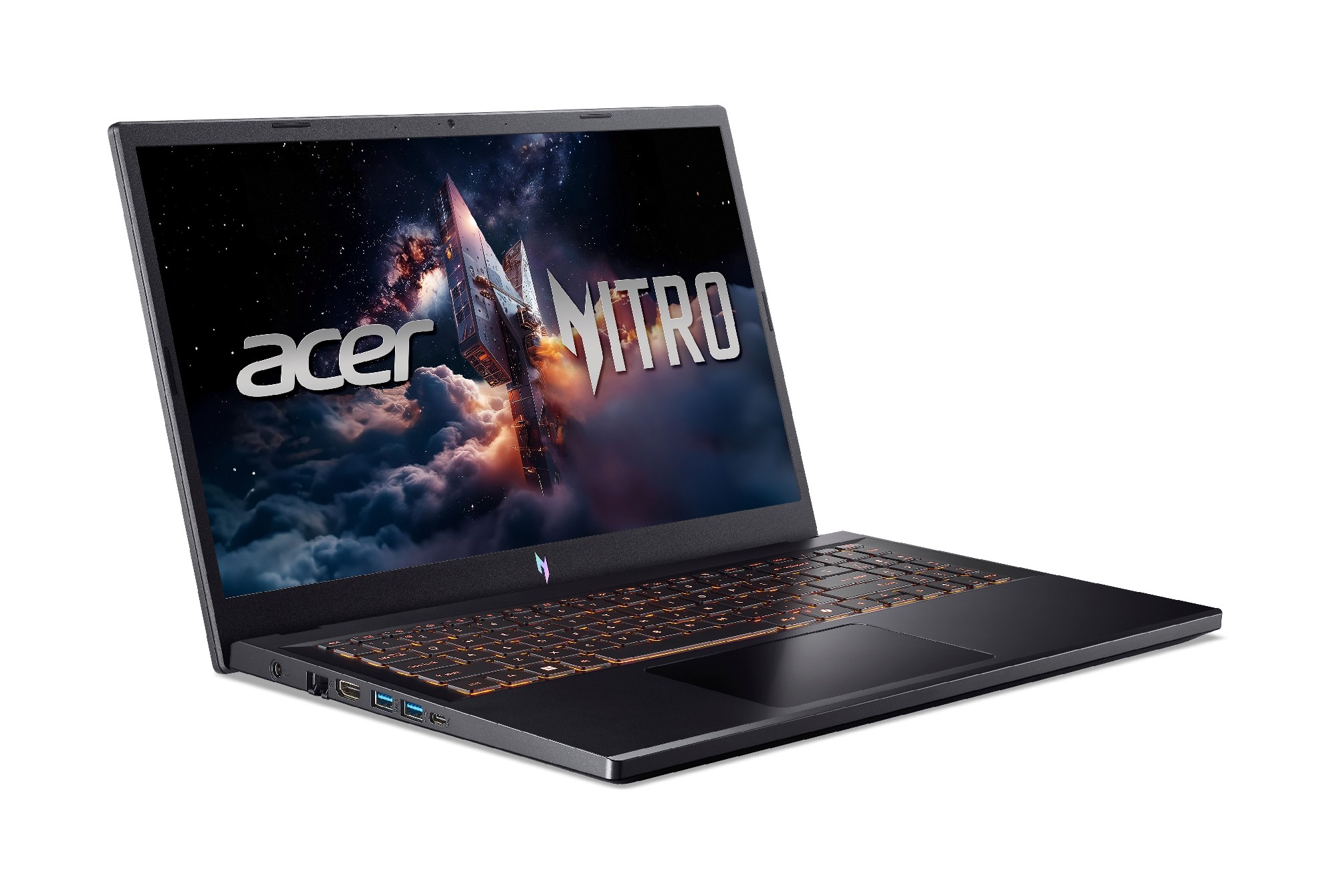 Ноутбук 15.6” ACER Nitro V 15 ANV15-52/ Intel Core i5-13420H/ 32GB/ 1TB SSD/ RTX 5050/ Obsidian Black — изображение 3