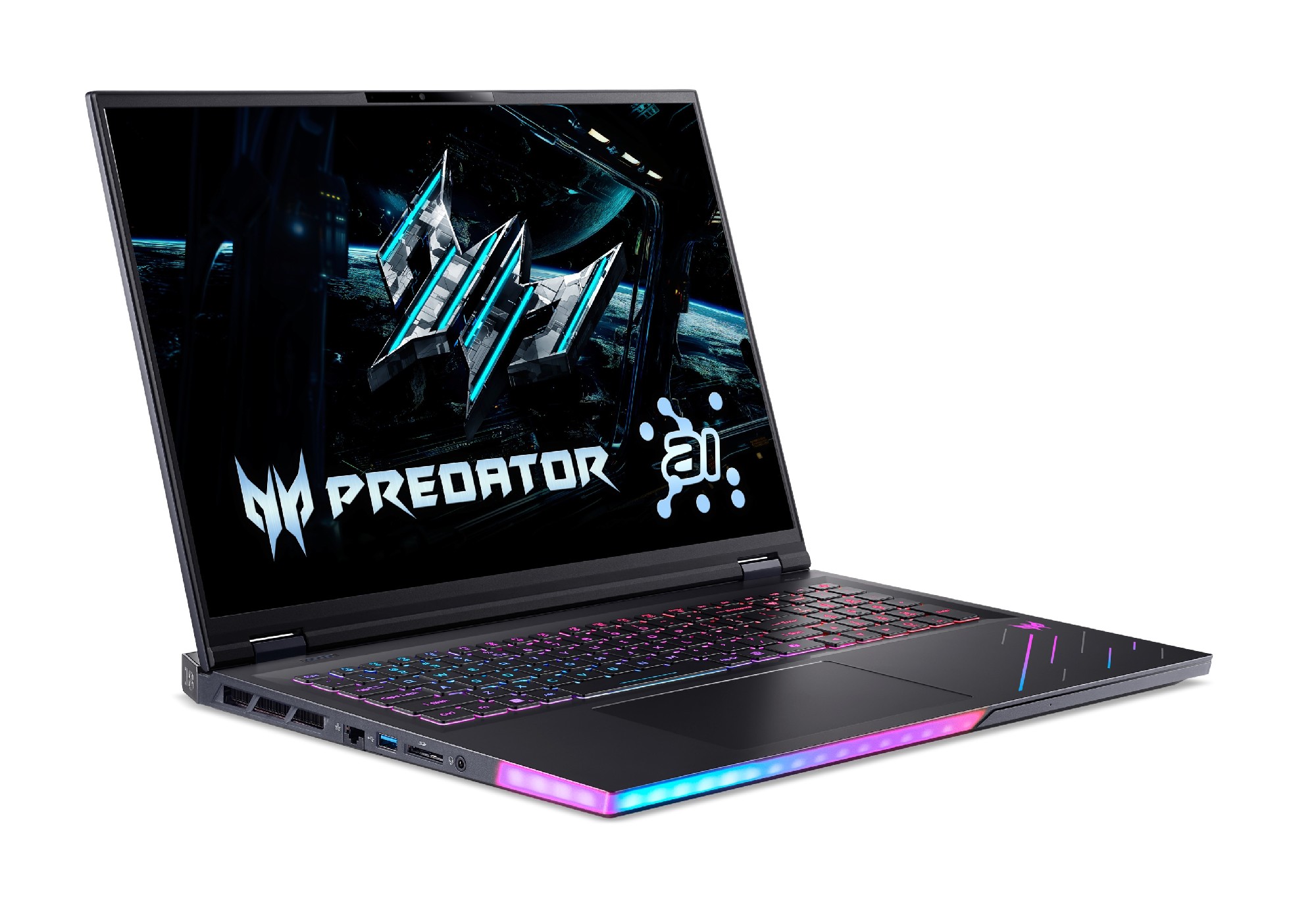 Ноутбук 18” ACER Predator Helios 18 AI PH18-73/ WQXGA/ 250Hz/ Intel Core Ultra 9 275HX AI/ 64GB/ 2TB SSD/ RTX 5080/ Abyssal Black — изображение 3