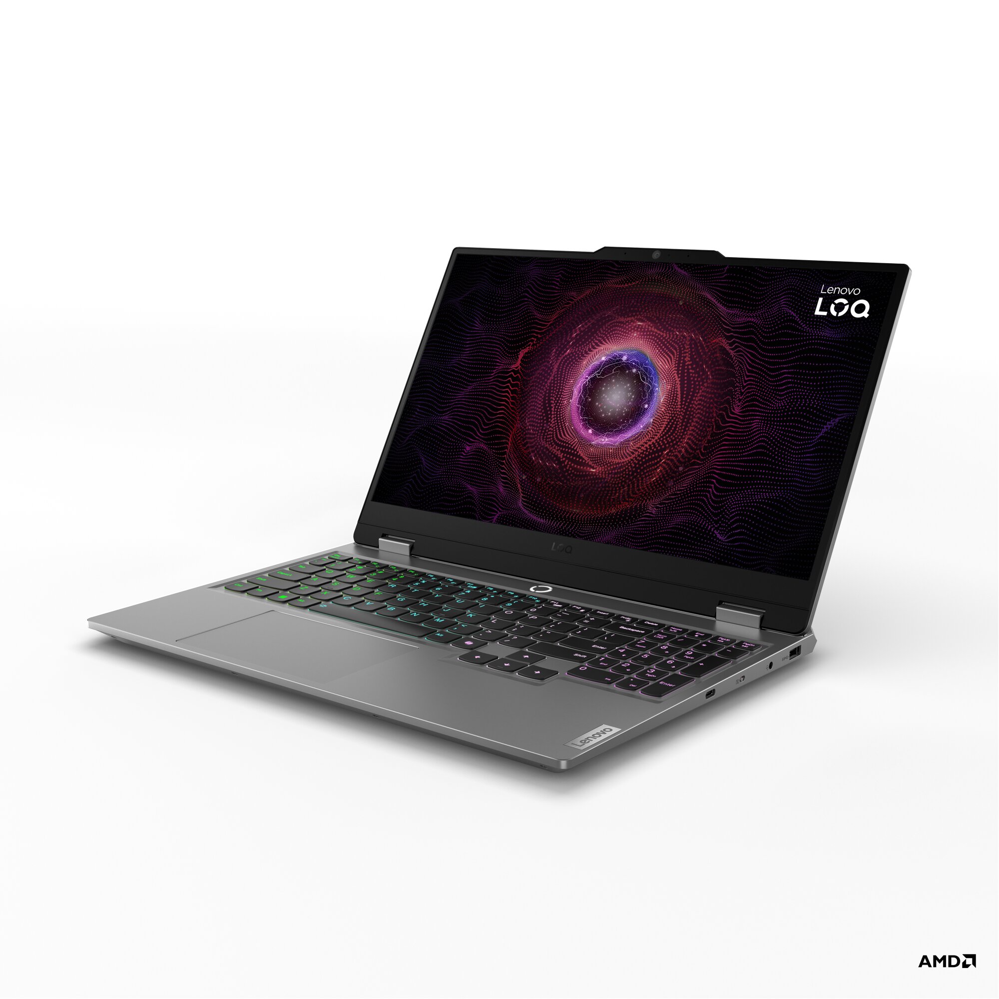Ноутбук 15.6” Lenovo LOQ 15ARP9/ AMD Ryzen 5 7235HS/ 16GB/ 512GB SSD/ RTX 4050/ Luna Grey — изображение 4