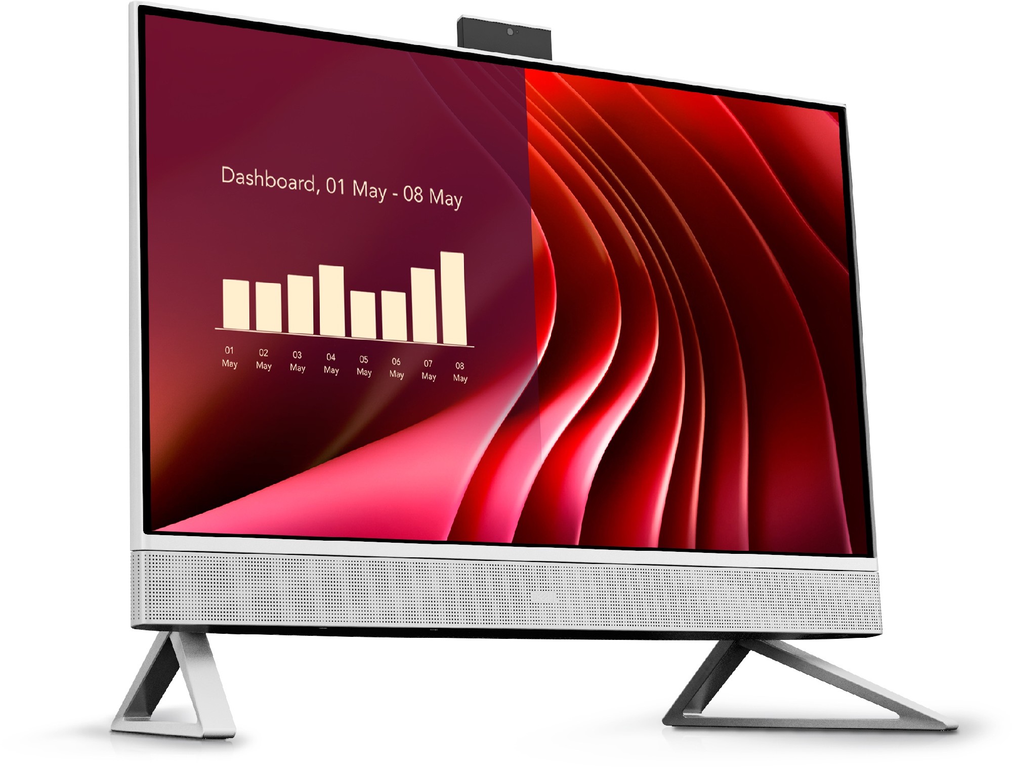 Моноблок 23,8” DELL EC24250/ Intel Core 7-150U/ 16GB / 1TB SSD/ Win11Pro / Pearl White — изображение 3