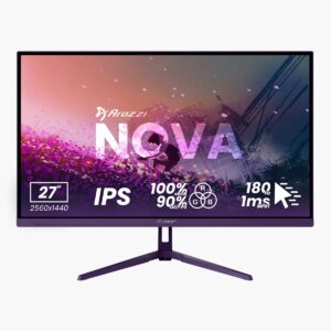 27.0” Игровой монитор AROZZI Nova/ QHD/ 1ms/ 180Hz/ Purple