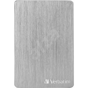 2.5” External HDD 1.0TB (USB3.2)  Verbatim Store 'n' Go ALU Slim, Silver, Aluminium, Sleek, Slim, Nero Backup Software, Green Button Energy Saving Software