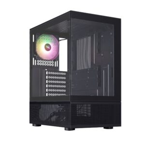 Компютер ATOL PC1059MP — Gaming A-RGB#1/ AMD Ryzen 7 5700X / 16GB / 500GB SSD / RTX 5050/ Black