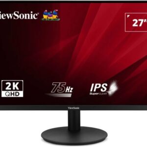 27.0” Монитор VIEWSONIC VA2708-2K-HD-2/ QHD/ 75Hz/ 1ms/ Black