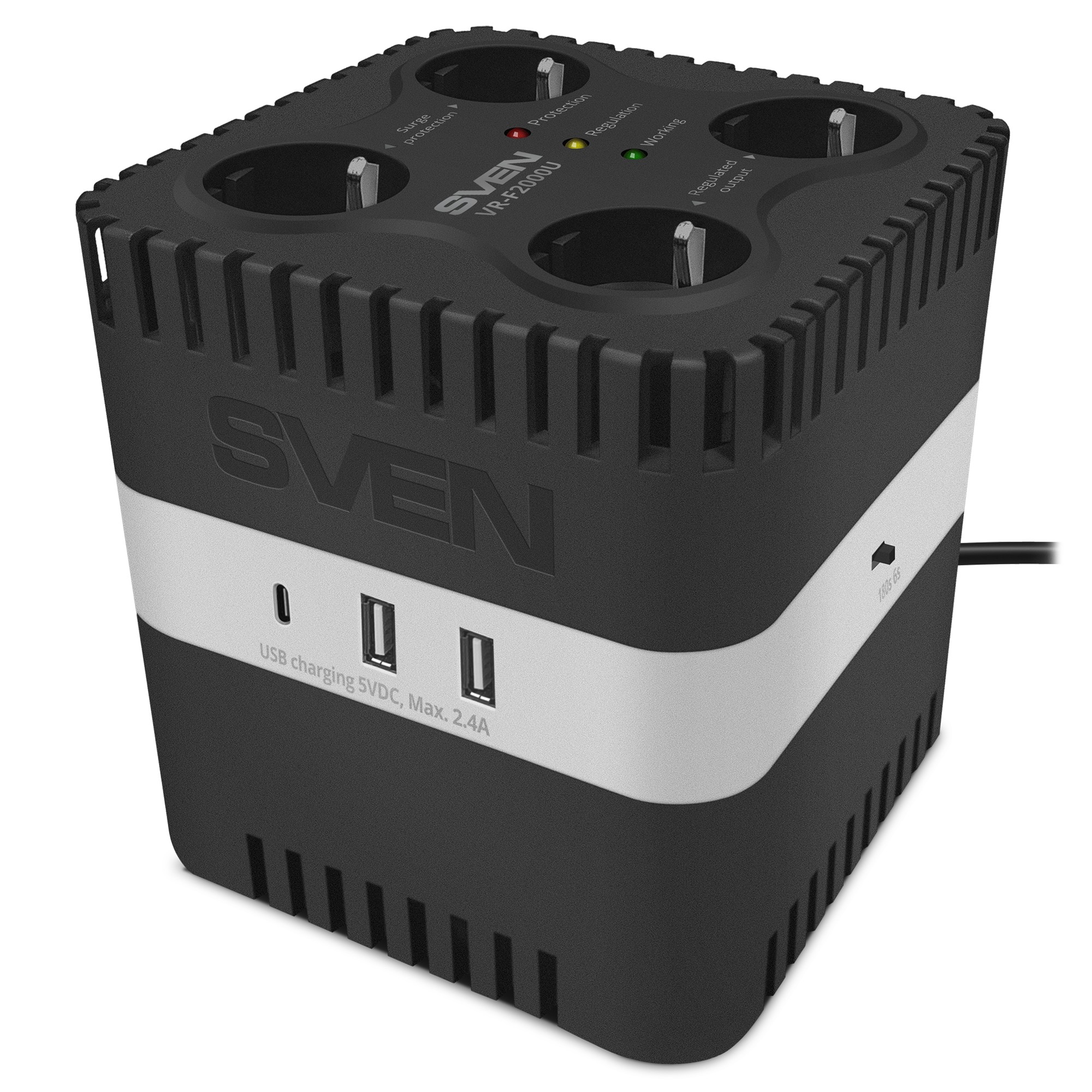 Стабилизатор напряжения SVEN VR-F2000U/ 530W — изображение 3
