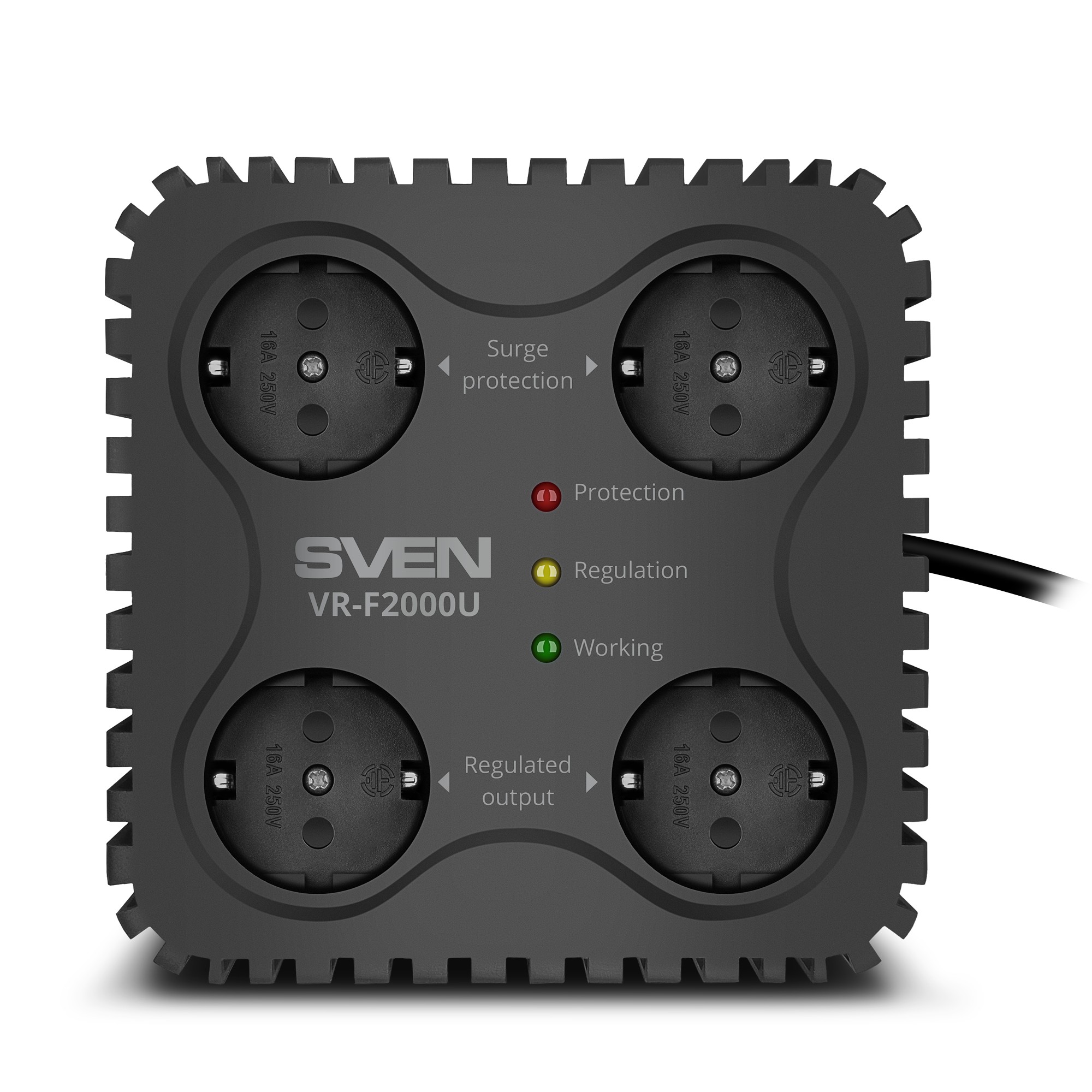 Стабилизатор напряжения SVEN VR-F2000U/ 530W — изображение 5