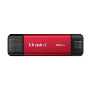 Портативный накопитель SSD Kingston SPSD/ 512ГБ/ USB Type-A/Type-C
