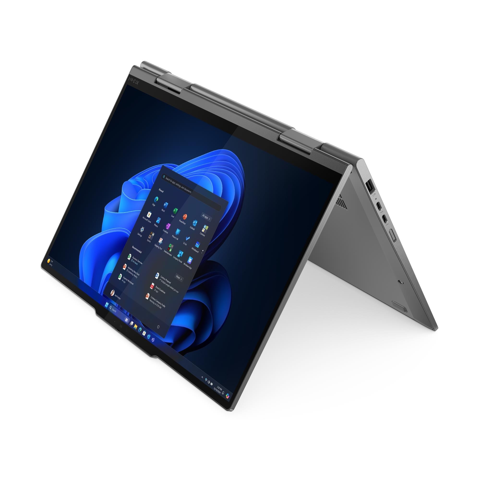 Ноутбук 14.0” Lenovo ThinkPad X1 2-in-1 G10 Aura/ 2.8K OLED 120Hz/ Intel Core Ultra 7 258V/ 32GB/ 1TB SSD/ Win11Pro — изображение 4