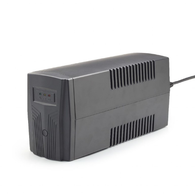 ИБП EnerGenie EG-UPS-B650 / 650VA / 390W / 2 x Schuko sockets / Black
