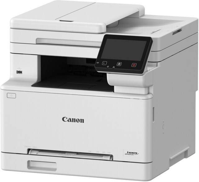 MFD Canon i-Sensys MF664CDW (6928C008), A4, Color Printer/Duplex/Copier/Scanner ADF (50p) 50 im/min., 25/15ppm., Touch LCD 12.7cm, Print 1200x1200dpi, Scan up to 9600dpi, 250p tray, USB 2.0, 100BASE-TX/1000Base-T, 802.11b/g/n, Direct WiFi, CRG 075/075H — изображение 3