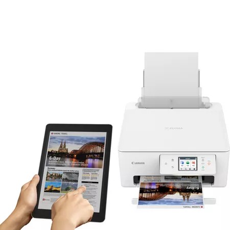 MFD Canon Pixma TS7640i/ A4 / Wi-Fi / Duplex / 6.7cm LCD touch / White — изображение 6