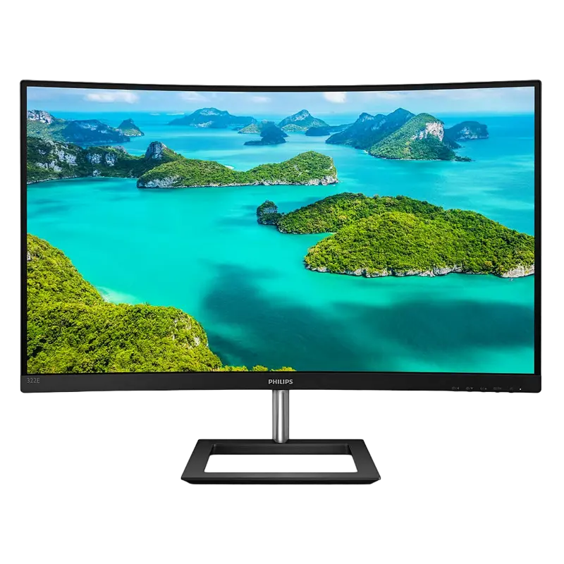 31,5" Монитор PHILIPS 325E1C, MVA 2560x1440 WQHD, Чёрный