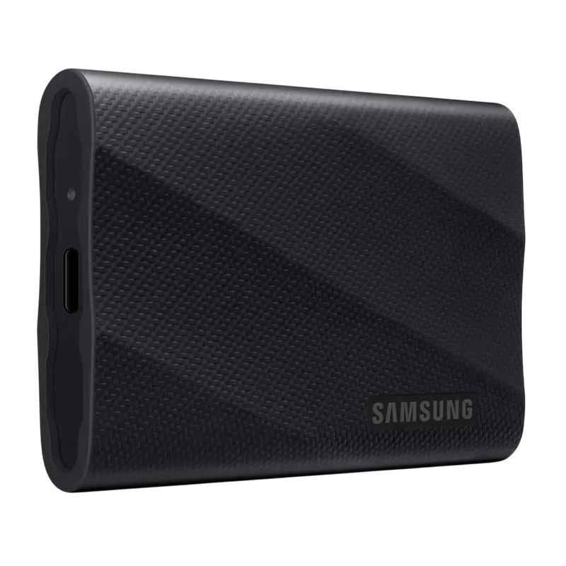 Внешний портативный SSD накопитель Samsung T9, 1 ТБ, Чёрный (MU-PG1T0B/EU)