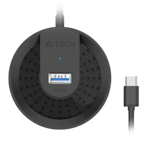 USB-концентратор A4Tech HUB-30C, Чёрный
