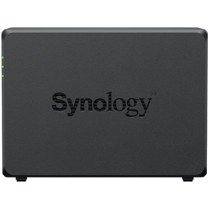 SYNOLOGY "DS725+", 2-bay, AMD Ryzen 2-core 2.6-3.1Ghz, 1x4Gb+1Slot, 1x2.5GbE, 1x1GbE, 2xM.2 NVMe