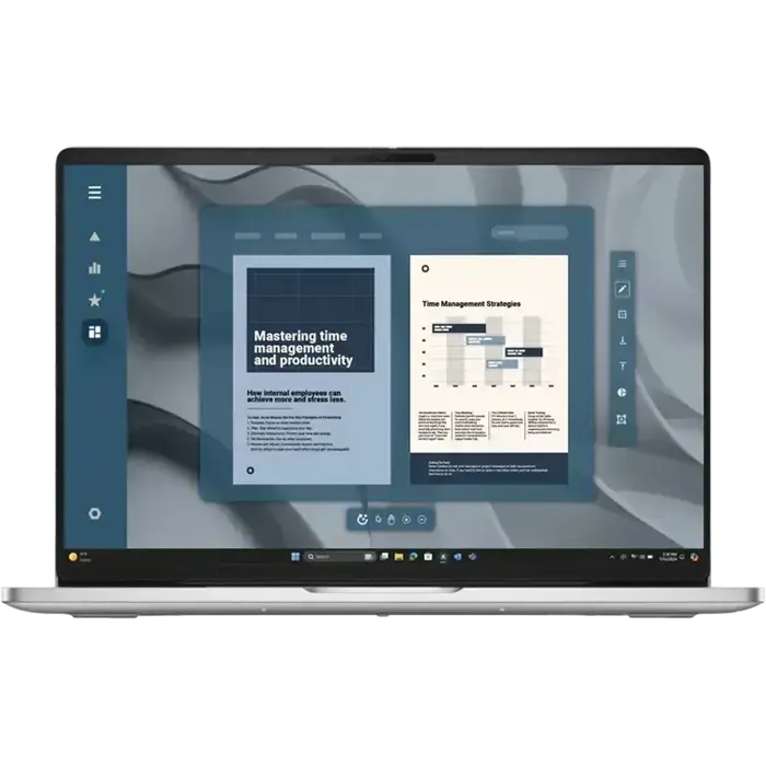 Ноутбук для бизнеса 16" DELL Pro 16 PC16255, Platinum Silver, AMD Ryzen AI 7 PRO 350, 32Гб/512Гб, Windows 11 Pro