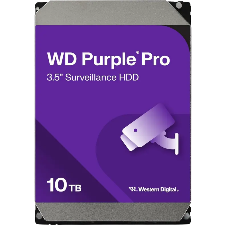 Жесткий диск Western Digital WD Purple Pro, 3.5", 10 ТБ