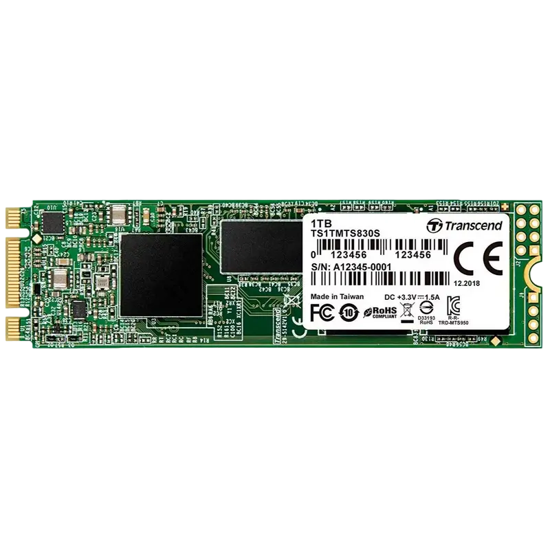 Накопитель SSD Transcend 830S, 1000Гб, TS1TMTS830S