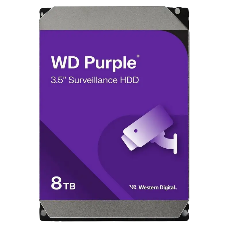 Жесткий диск Western Digital WD Purple, 3.5", 8 TБ