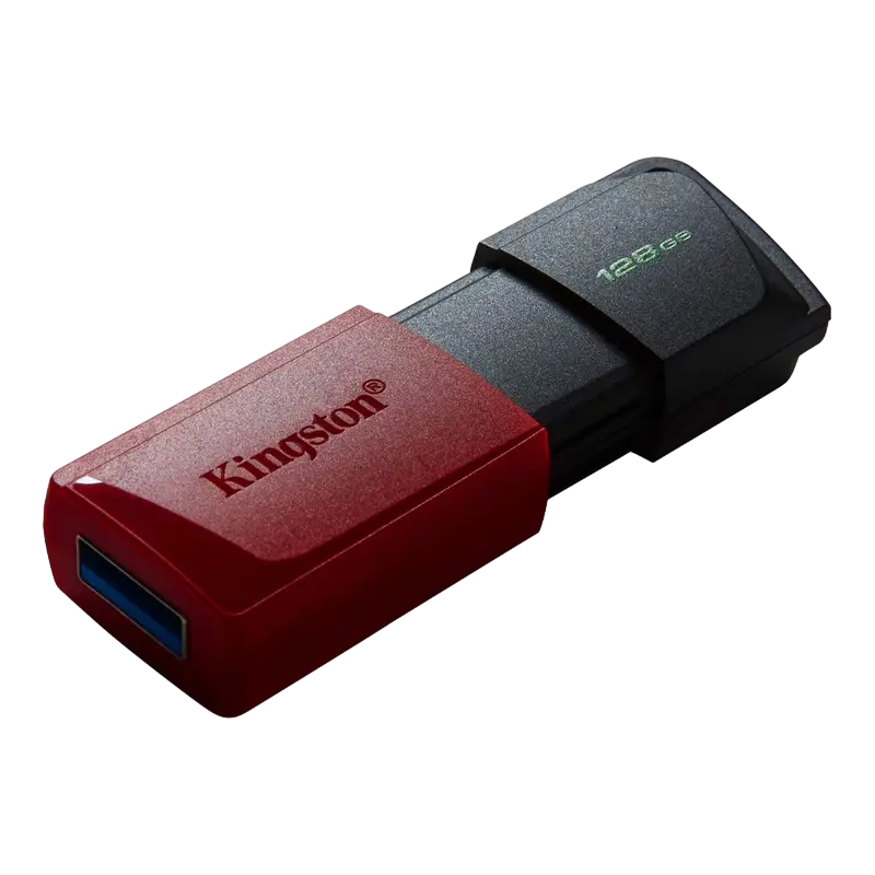 USB Flash накопитель Kingston DataTraveler Exodia M, 128Гб, Черный/Красный