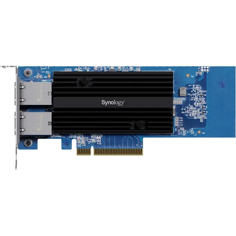 Сетевой адаптер SYNOLOGY E10G30-F2 + дополнительная карта, Синий