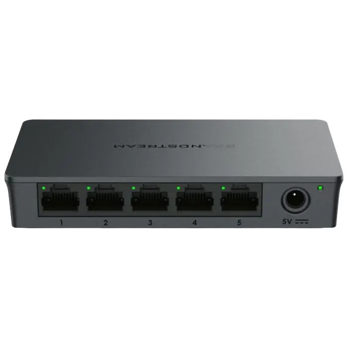 Сетевой коммутатор Grandstream GWN7700, 5x 10/100/1000 Мбит/с