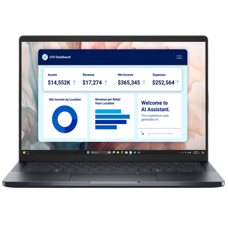 Ноутбук для бизнеса 14" DELL Pro 14 Premium PA14250, Magnesium, Intel Core Ultra 7 266V, 16Гб/1024Гб, Windows 11 Pro