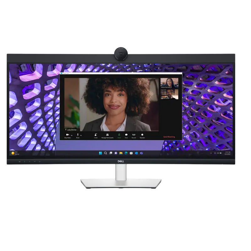 34" Монитор DELL P3424WEB, IPS 3440x1440 WQHD, Чёрный | Серебристый