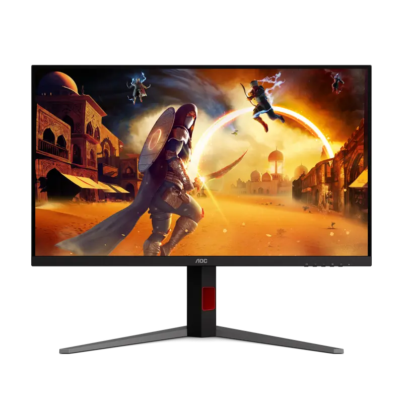 32" Игровой монитор AOC U32G4U, IPS 3840x2160 4K UHD, Чёрный