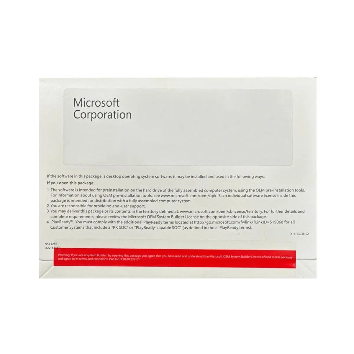Операционная система Windows 11 Home 64Bit Eng Intl 1pk OEI DVD