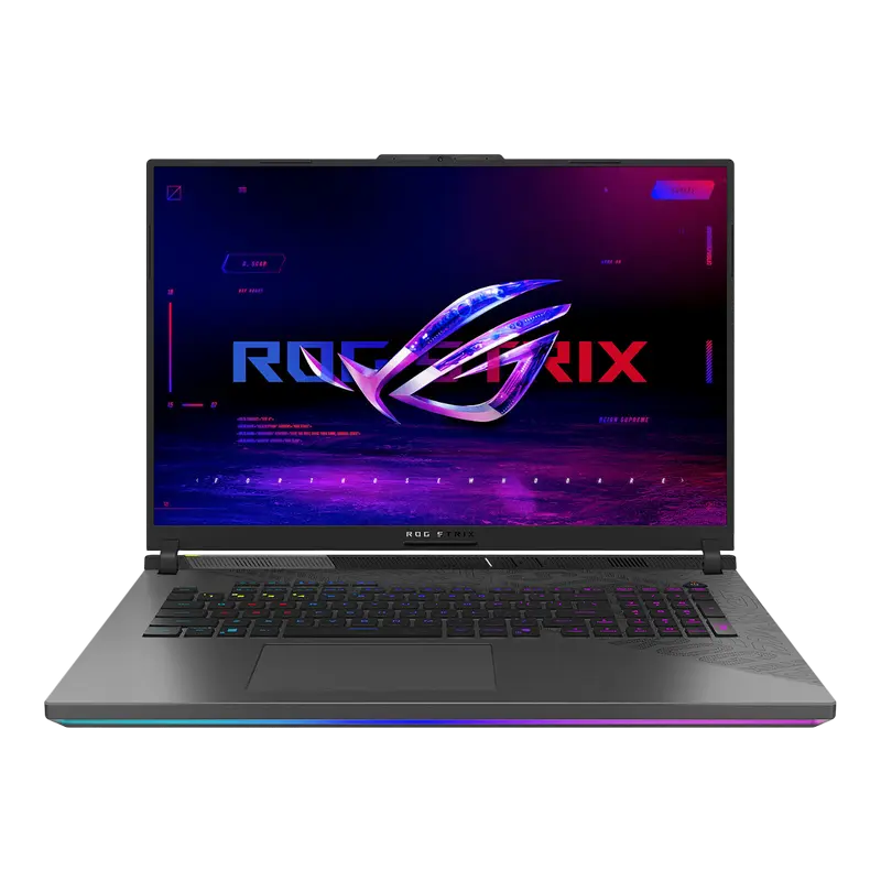 Игровой ноутбук 18" ASUS ROG Strix G18 G814FP, Eclipse Gray, AMD Ryzen 9 9955HX, 32Гб/1024Гб, Без ОС