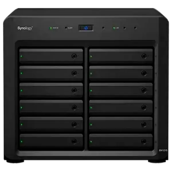 Модуль расширения NAS SYNOLOGY DX1215, Чёрный