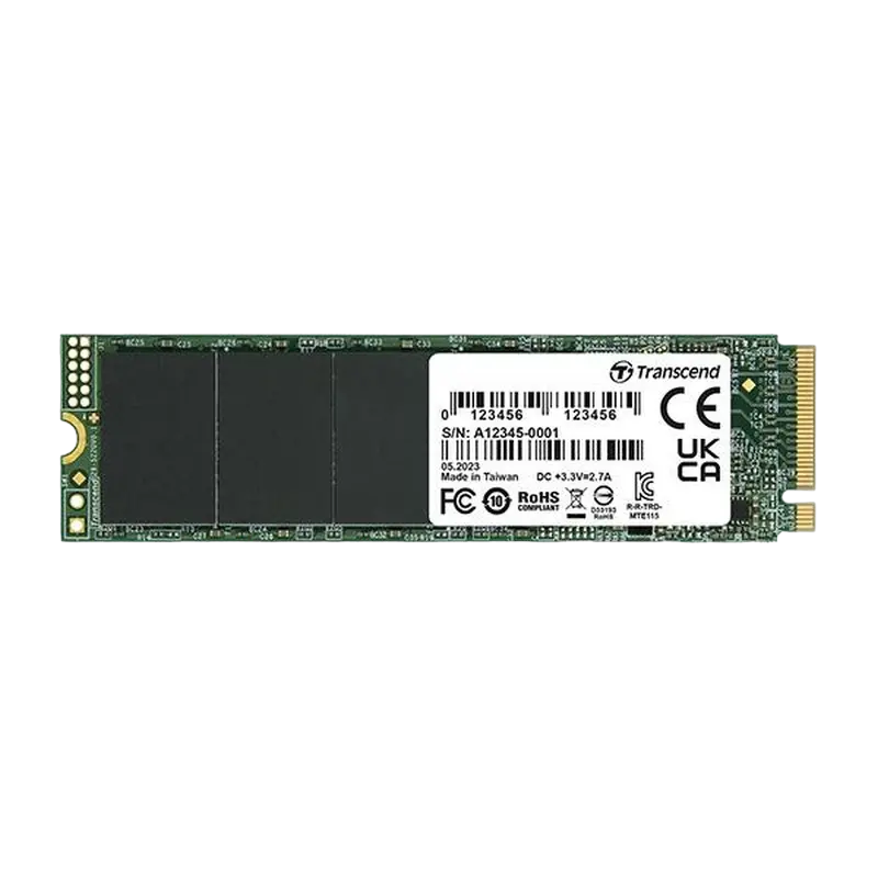 Накопитель SSD Transcend MTE115S, 1000Гб, TS1TMTE115S