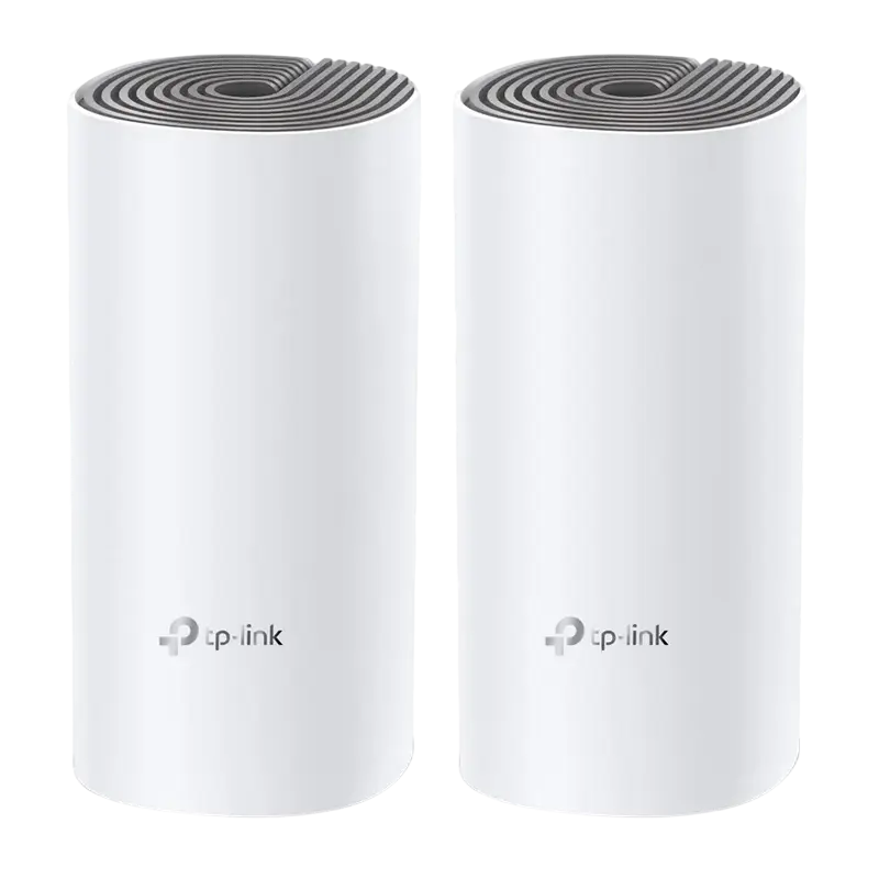Домашняя Mesh Wi-Fi система TP-LINK Deco E4 (2-pack), Белый