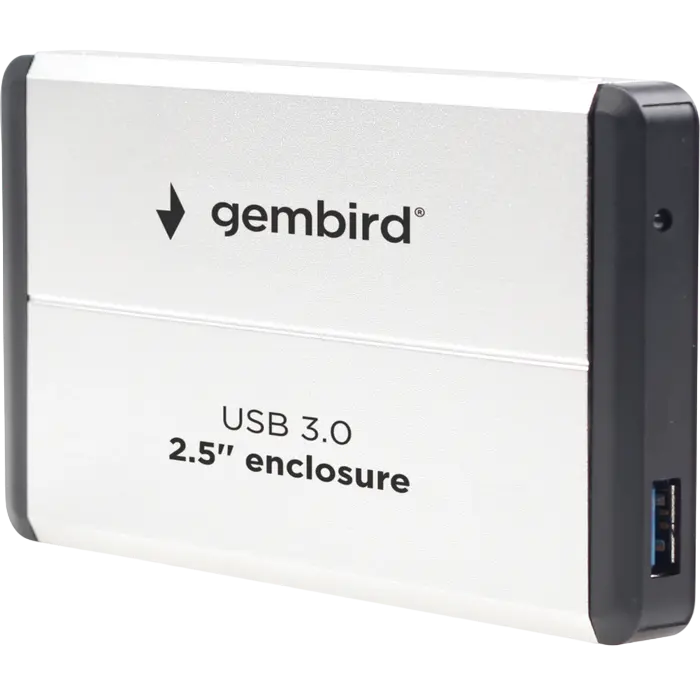 Внешний корпус Gembird EE2-U3S-2-S, Серебристый (EE2-U3S-2-S)