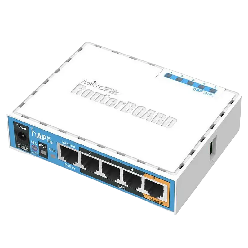 Маршрутизатор MikroTik hAp AC Lite, Белый