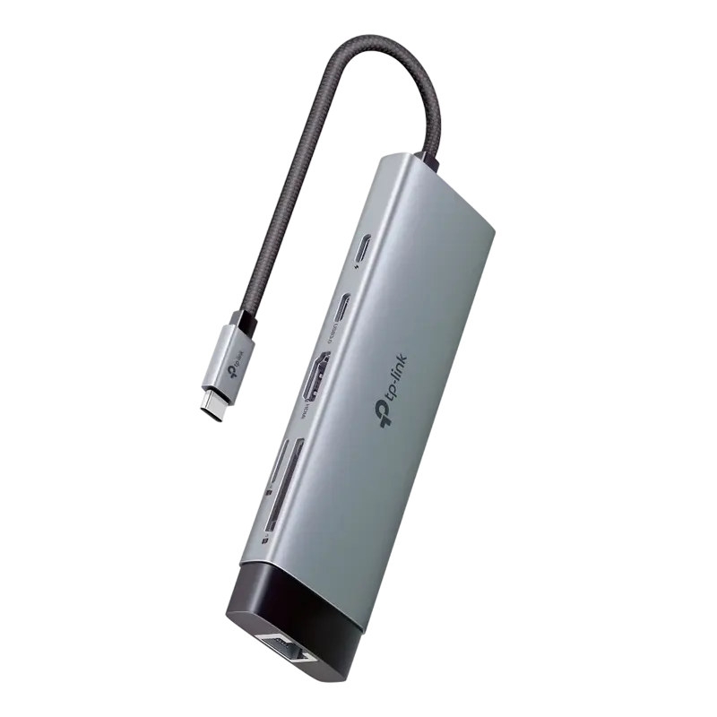 USB-концентратор TP-LINK UH9120C, Серебристый