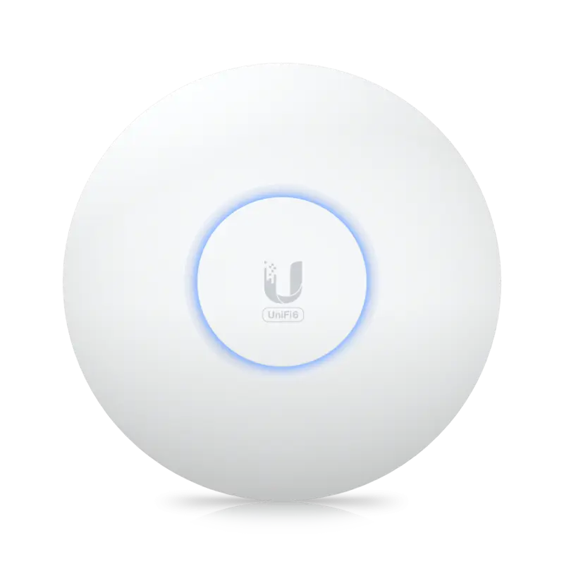 Беспроводная точка доступа Ubiquiti U6+, 574 Мбит/с, 2402 Мбит/с, Белый