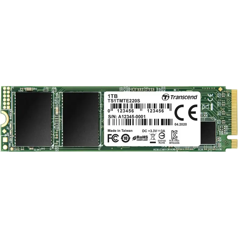 Накопитель SSD Transcend 220S, 1000Гб, TS1TMTE220S