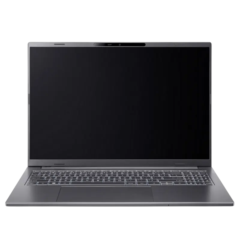 Ноутбук 16" Acer Aspire 16 AI OLED A16-52M, Steel Gray, Intel Core Ultra 7 256V, 16Гб/1024Гб, Linux eShell