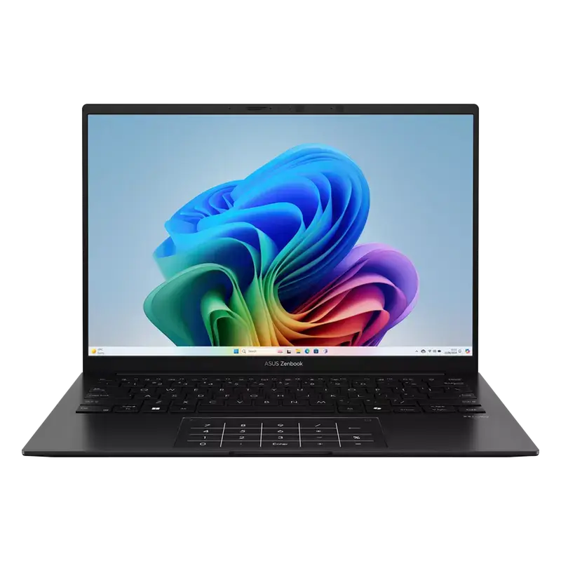 Ноутбук 14" ASUS Zenbook 14 OLED UM3406KA, Jade Black, AMD Ryzen AI 5 340, 16Гб/512Гб, Без ОС
