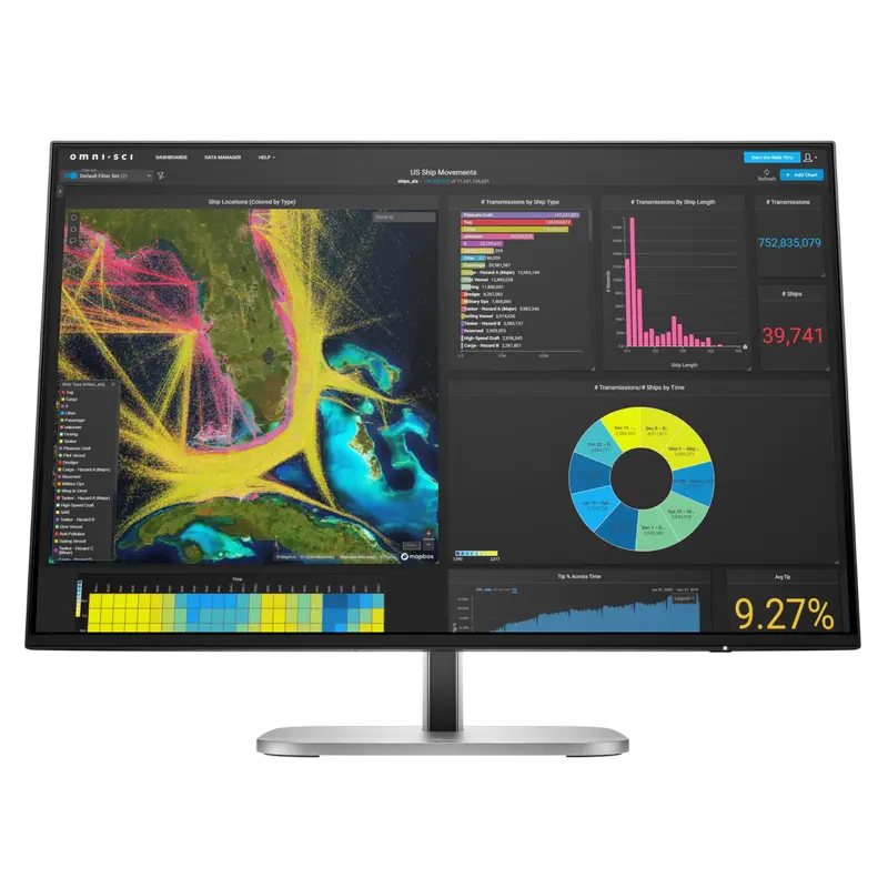 23.8" HP S5 Pro 524pn WUXGA MNTR EURO