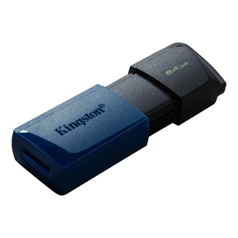 USB Flash накопитель Kingston DataTraveler Exodia M, 64Гб, Черный/Синий