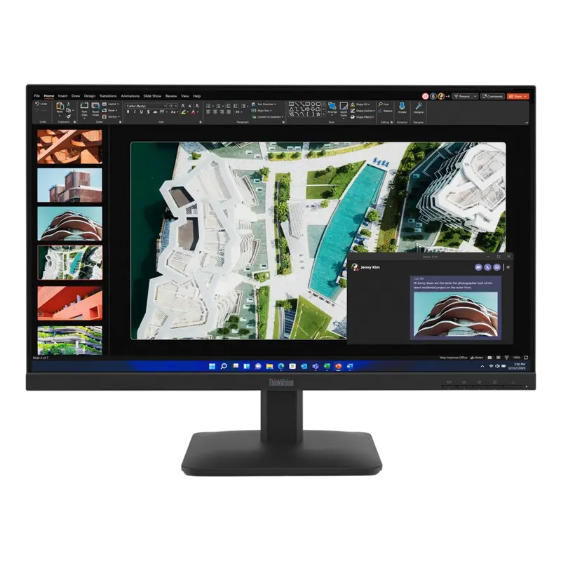 27" Монитор Lenovo ThinkVision S27-4e, IPS 1920x1080 FHD, Чёрный