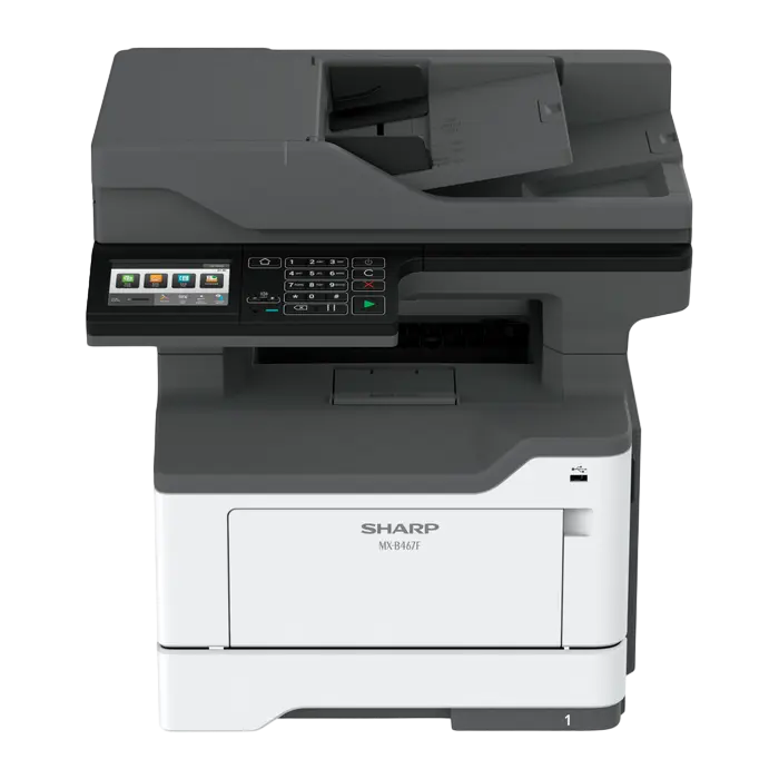 Лазерный МФУ Sharp Luna MX-B467FEU, Чёрно-Белый